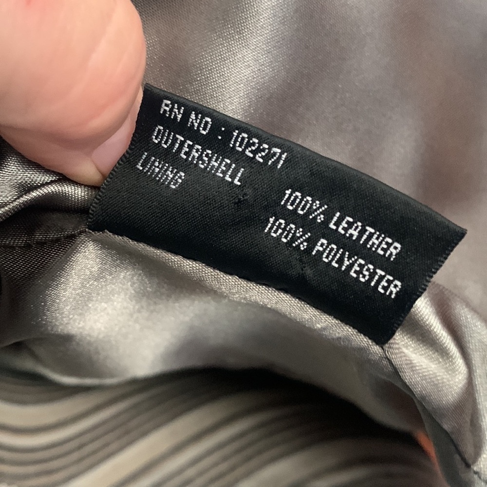 REILLY olmes black leather coat - Picture 8 of 10
